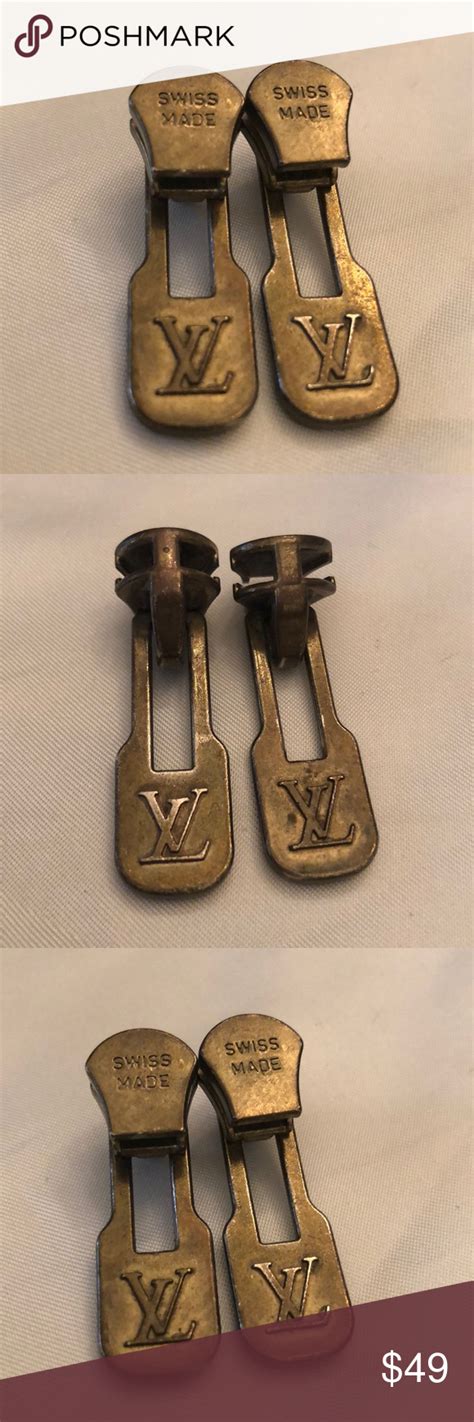 louis vuitton zipper pull for sale|authentic Louis Vuitton zipper pulls.